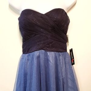 Teeze Me Juniors 11 Party Strapless Tulle Dress